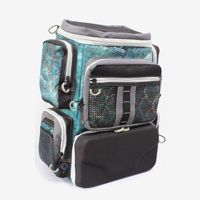 OEM Multifunction Fishing Tackle Bags Camo Waterproof Fishing Backpack