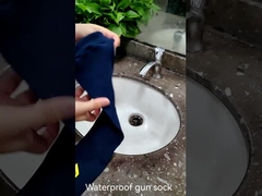 실리콘 처리 소총 양말 52